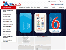 Tablet Screenshot of jskcards.com